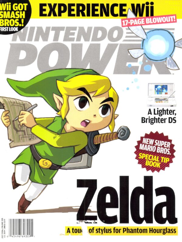 Nintendo Power Issue 205 (July 2006) cover